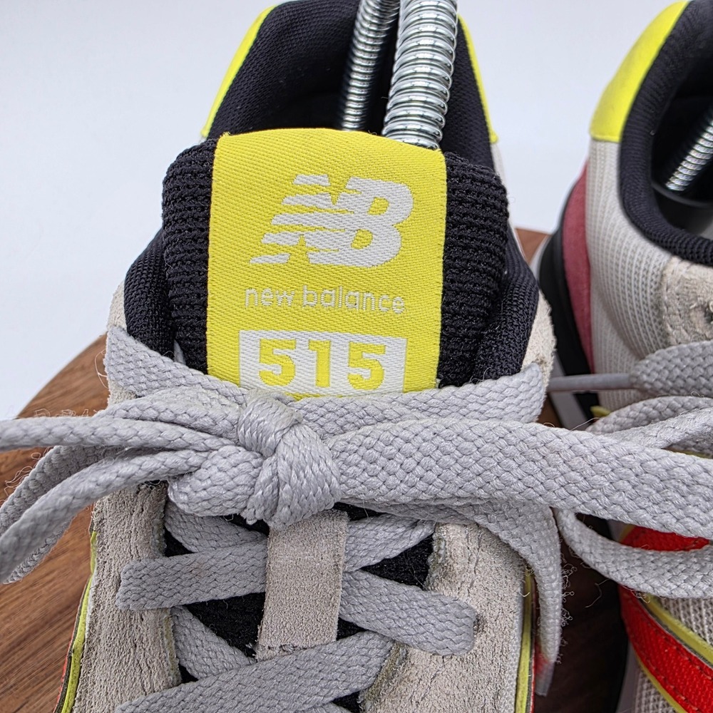 New Balance 515 V3 Women's 7.5 Tan Pink Yellow Retro Classic WL515BR3 Sneakers - Picture 8 of 11
